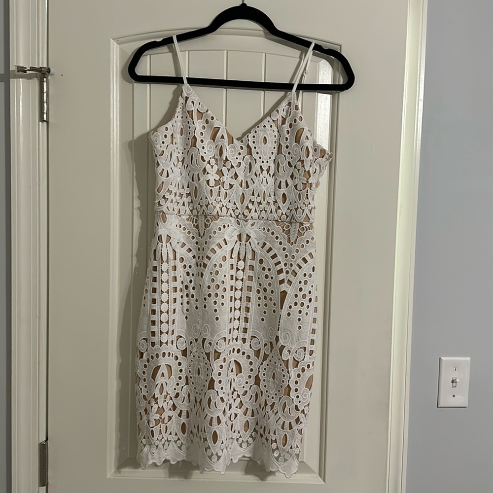 White Lulus Dress